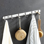 Classic Polished Chrome Bathroom Accessory Set Towel Holder/Paper Holder/Robe Hooks Included