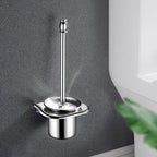 Classic Polished Chrome Bathroom Accessory Set Towel Rail/Paper Holder/Bathrobe Hook Included