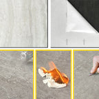 Low Gloss Vinyl Floor Self-Adhesive Vinyl Floor with Square Edge
