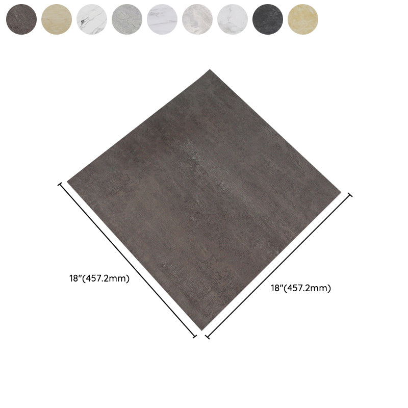 Low Gloss Vinyl Floor Self-Adhesive Vinyl Floor with Square Edge