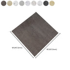 Low Gloss Vinyl Floor Self-Adhesive Vinyl Floor with Square Edge