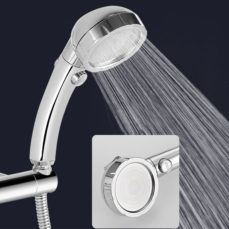 Wall-mounted metal swivel bathtub filler with single lever handle