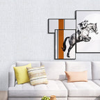 Contemporary Wall Panel Peel and Press Plastic Wall Panel with waterproof