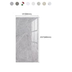 Rectangular PVC 12" X 23" 6-Pack Peel and Stick Wall Tile Kitchen and Bathroom Back Splash
