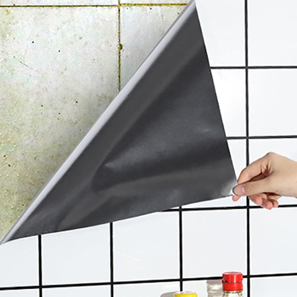 Wallpaper Wall Protective Foil Waterproof Moisture Resistant Oil Resistant Kitchen and Bathroom