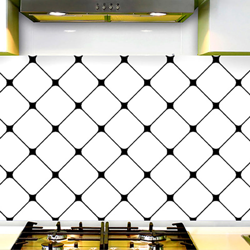 Wallpaper Wall Protective Foil Waterproof Moisture Resistant Oil Resistant Kitchen and Bathroom
