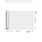 23" X 196" PVC Peel and Stick Wallpaper Kitchen and Bathroom Waterproof Wallpaper