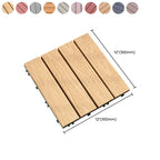 Composite deck tiles Connectable waterproof floor tiles