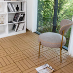 Scratch-resistant terrace boards Installable composite flooring tiles