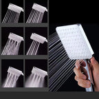 Classic Handheld Showerhead Standard Round Showerheads in Silver