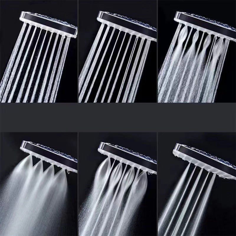 Classic Handheld Showerhead Standard Round Showerheads in Silver