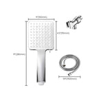 Classic Handheld Showerhead Standard Round Showerheads in Silver