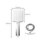 Classic Handheld Showerhead Standard Round Showerheads in Silver