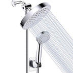 Traditional Shower Head Simple Metal Round Handheld Shower
