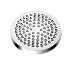 Traditional Shower Head Simple Metal Round Handheld Shower