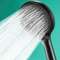Round Shower Head Plastic Handheld Shower with Adjustable Spray Pattern