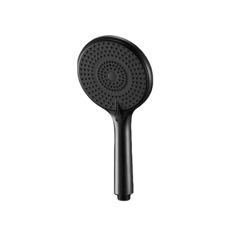 Round Shower Head Plastic Handheld Shower with Adjustable Spray Pattern