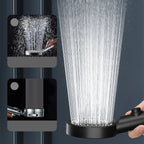 Modern Handheld Supercharged Showerhead Round Turbo Spray Head