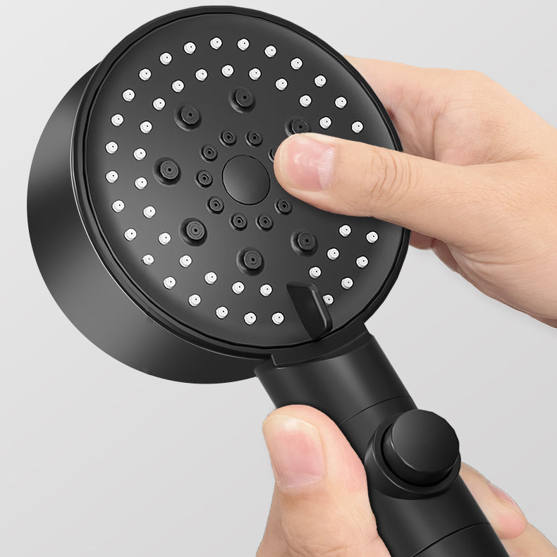 Modern Handheld Supercharged Showerhead Round Turbo Spray Head