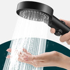 Modern Handheld Supercharged Showerhead Round Turbo Spray Head