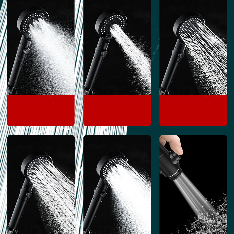 Modern Handheld Supercharged Showerhead Round Turbo Spray Head