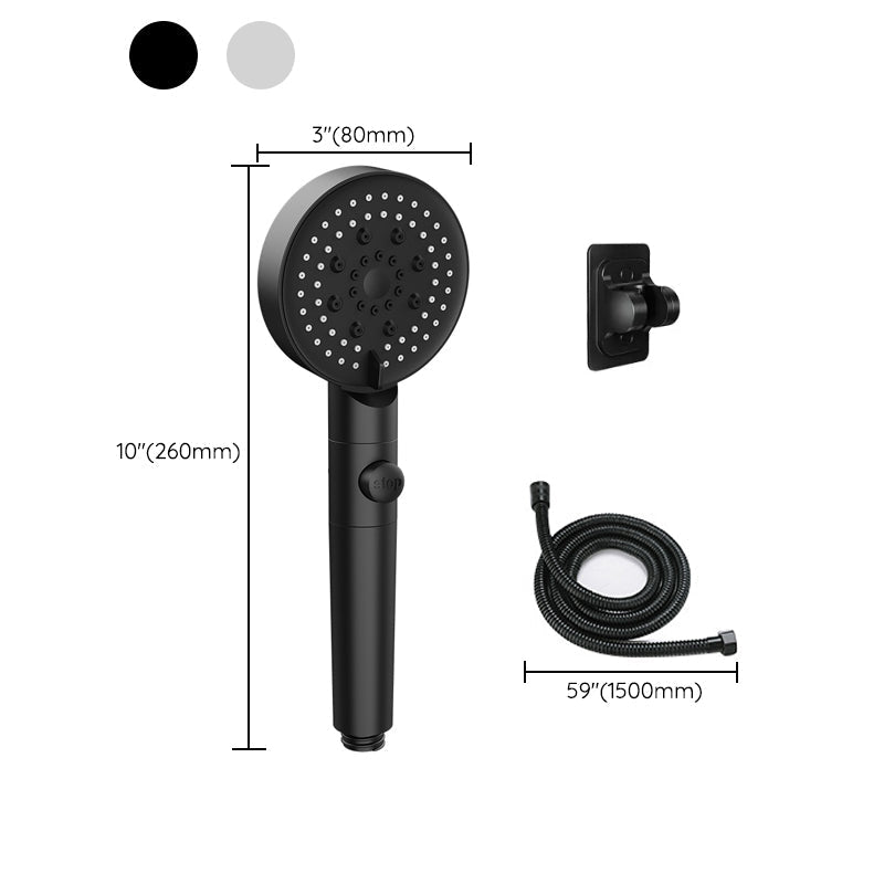Modern Handheld Supercharged Showerhead Round Turbo Spray Head