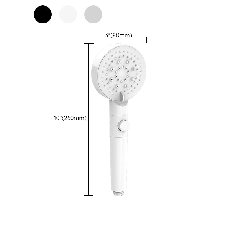 Modern Handheld Supercharged Showerhead Round Turbo Spray Head