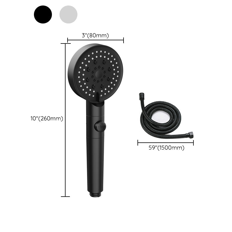 Modern Handheld Supercharged Showerhead Round Turbo Spray Head