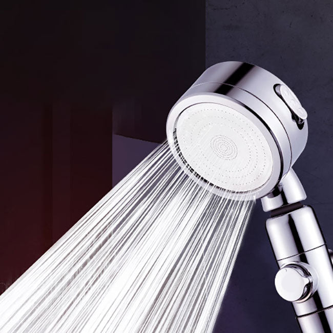 Modern Handheld Supercharged Showerhead Round 3 Setting Spray Head