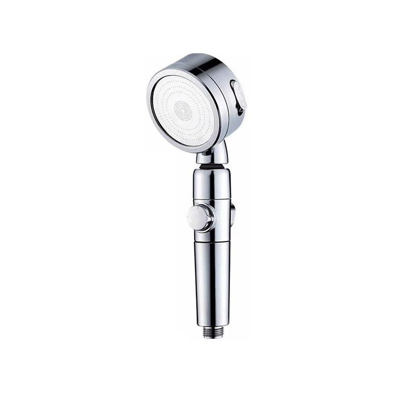 Modern Handheld Supercharged Showerhead Round 3 Setting Spray Head