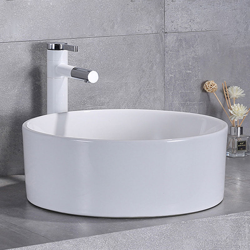 Porcelain Washbasin Modern Simple Wash Bowl Bathroom Sink