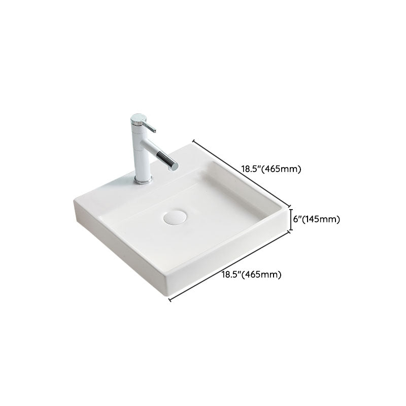 Porcelain Washbasin Modern Simple Wash Bowl Bathroom Sink