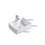 Porcelain Washbasin Modern Simple Wash Bowl Bathroom Sink