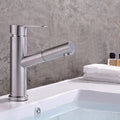Pull-out Faucet Contemporary Single Lever Faucet with Swivel Spout