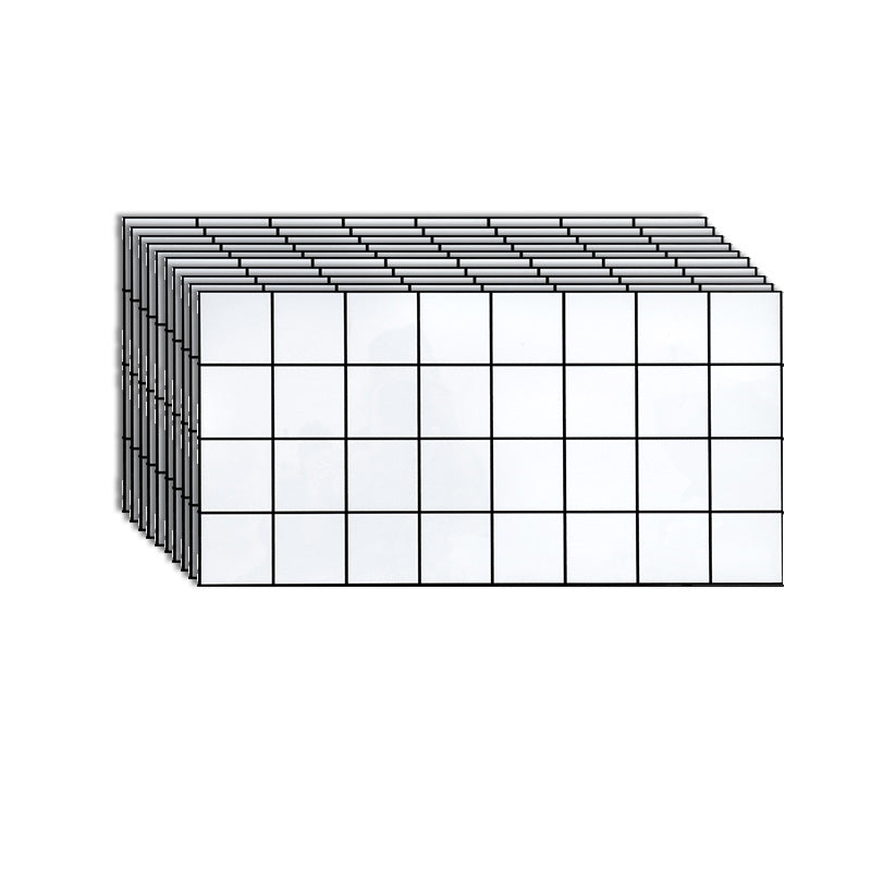 Field tile Peel and Stick backing plate Plastic Peel and Stick backing plate with waterproof