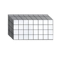 Field tile Peel and Stick backing plate Plastic Peel and Stick backing plate with waterproof