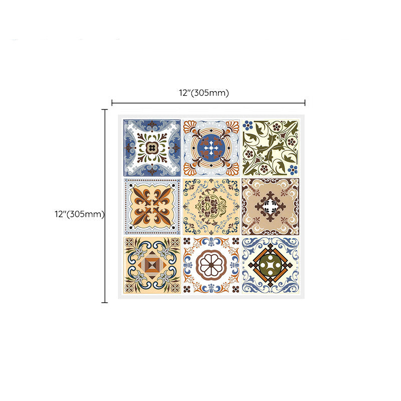 Mosaic tiles for peeling and sticking Modern style wallpaper with square shape