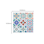 Mosaic tiles for peeling and sticking Modern style wallpaper with square shape