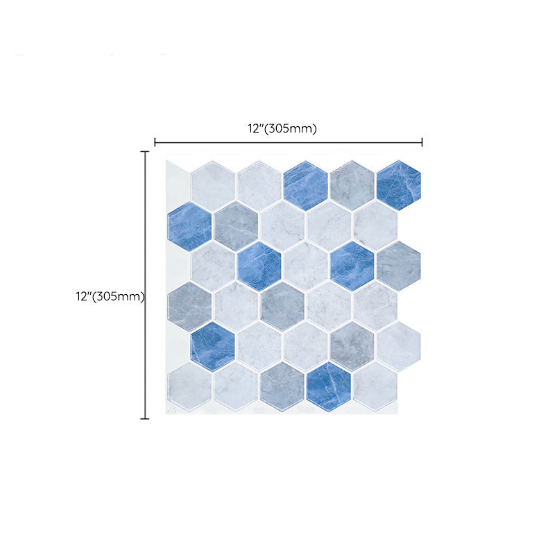 Mosaic tiles for peeling and sticking Modern style wallpaper with square shape