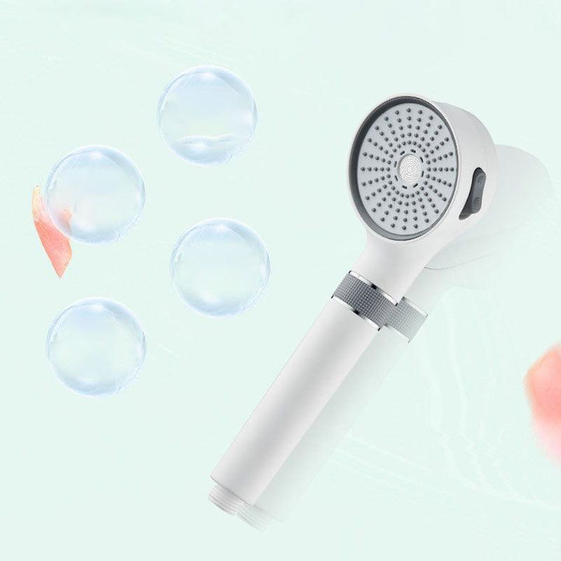 Showerhead 3-Stage Modern Round Plastic Water Filtration Hand Shower