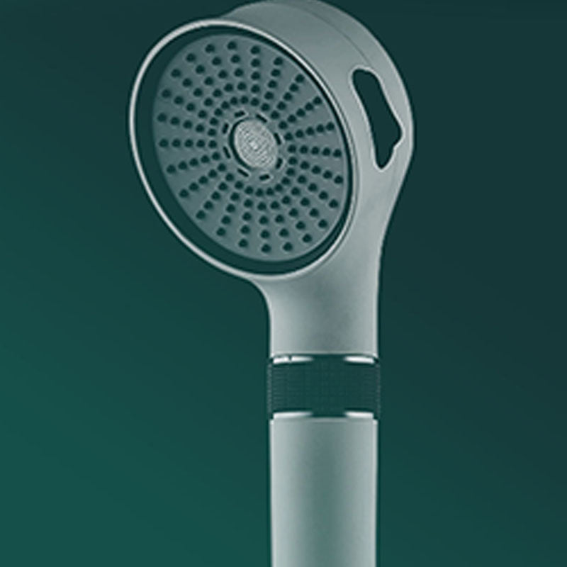 Showerhead 3-Stage Modern Round Plastic Water Filtration Hand Shower