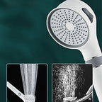 Showerhead 3-Stage Modern Round Plastic Water Filtration Hand Shower