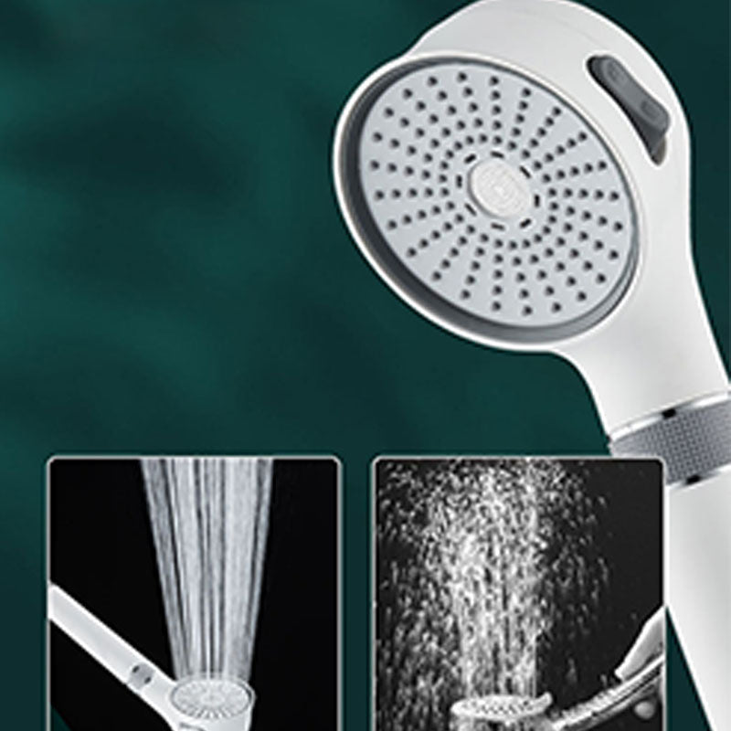 Showerhead 3-Stage Modern Round Plastic Water Filtration Hand Shower