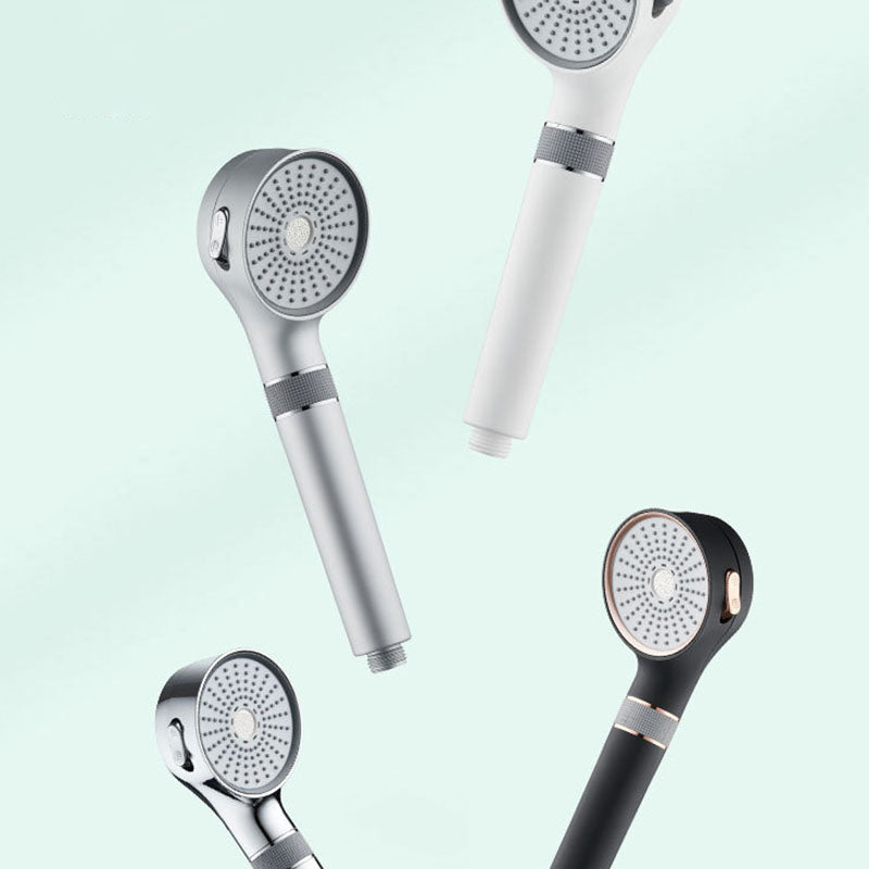 Showerhead 3-Stage Modern Round Plastic Water Filtration Hand Shower