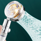 Modern Shower Head Handheld Shower Head Plastic Wall Mount Round Shower Head Combo