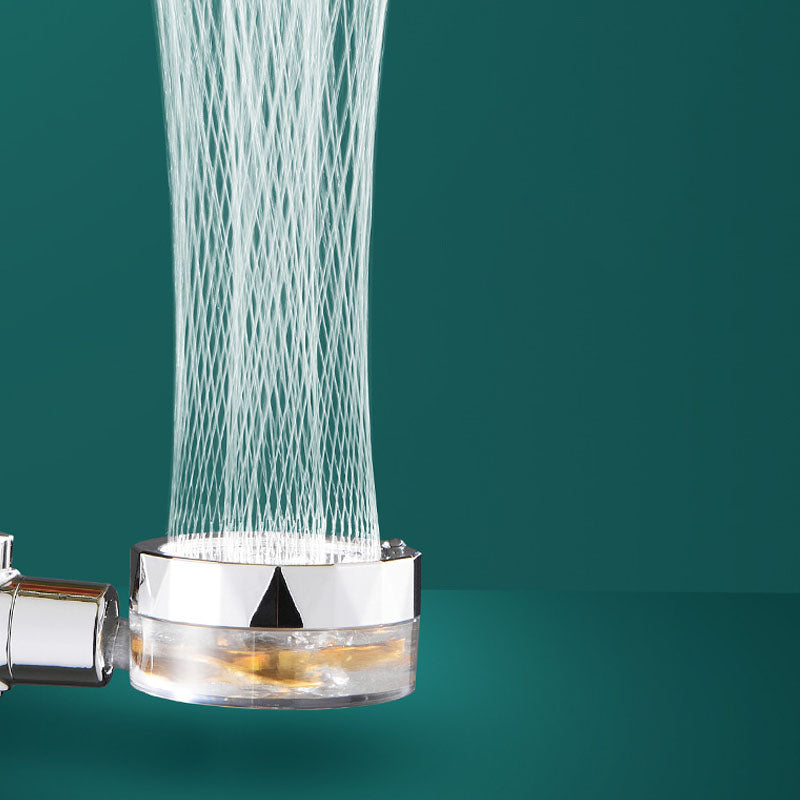 Modern Shower Head Handheld Shower Head Plastic Wall Mount Round Shower Head Combo