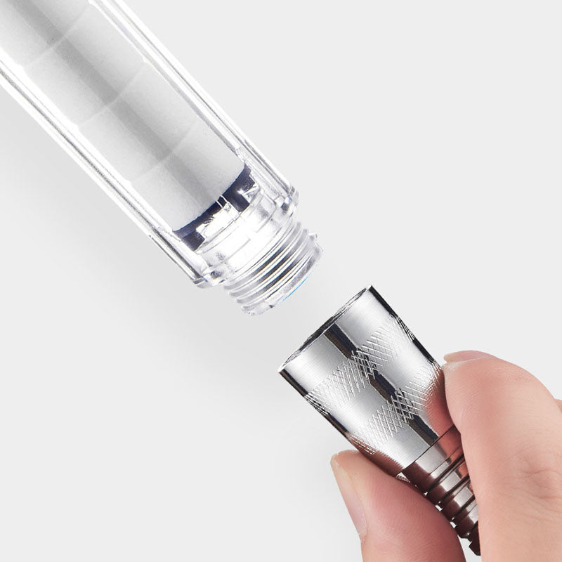 Modern Shower Head Handheld Shower Head Plastic Wall Mount Round Shower Head Combo