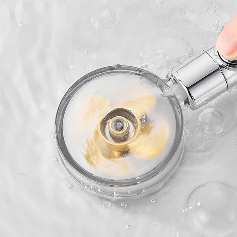 Modern Shower Head Handheld Shower Head Plastic Wall Mount Round Shower Head Combo