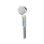 Contemporary Round Handheld Shower Standard Spray Adjustable Showerhead