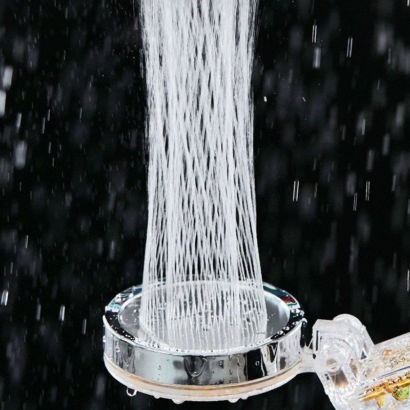 Contemporary Round Handheld Shower Standard Spray Adjustable Showerhead